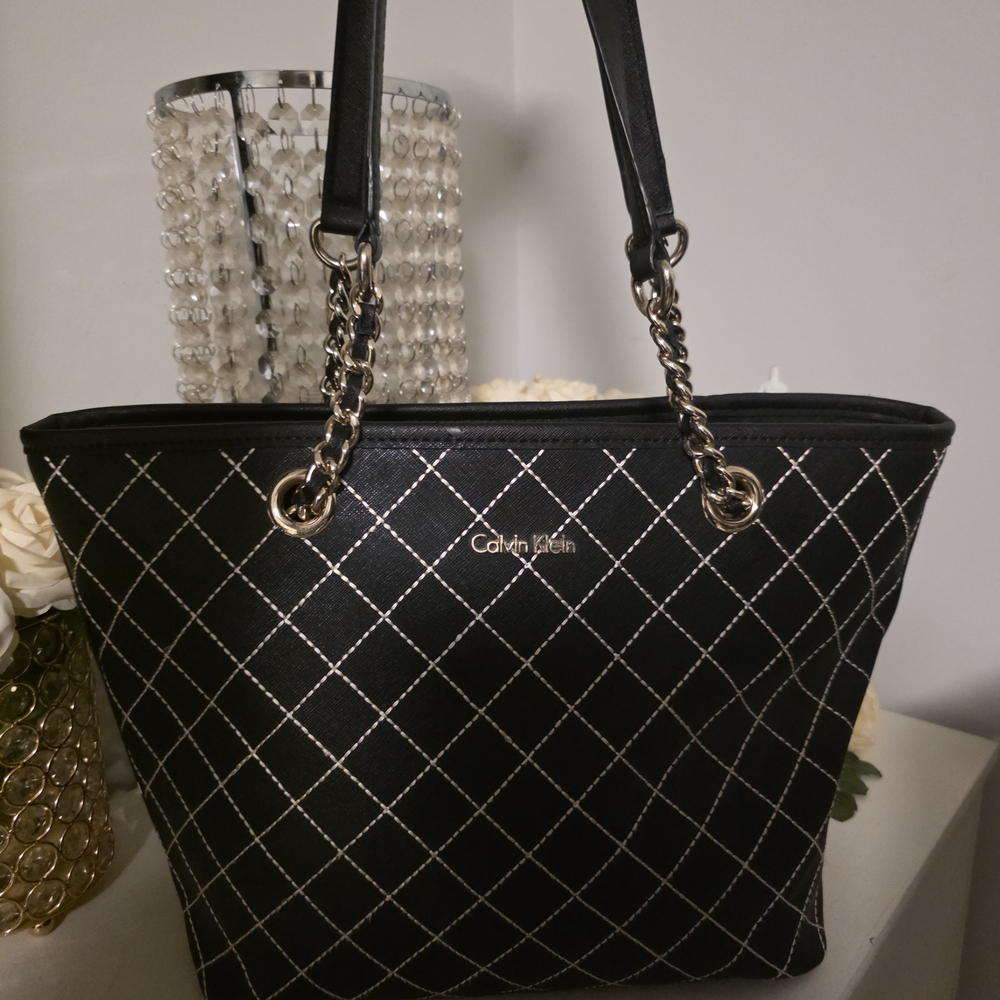 Calvin Klein Black Tote Bag